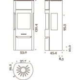 Ενεργειακή σόμπα WIKING Luma 5 – Τζάκια Κότσιφας