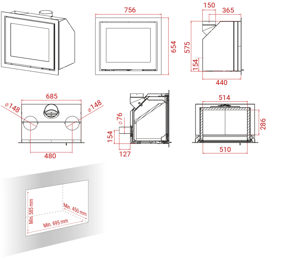 h570-magic Lotus Magic H570 Black – Τζάκια Κότσιφας